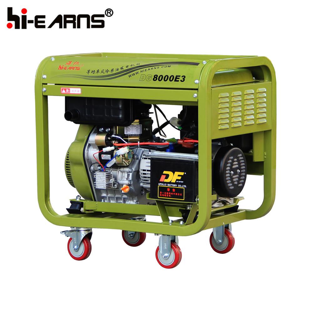 DG8000E3 three phase Portable diesel generator