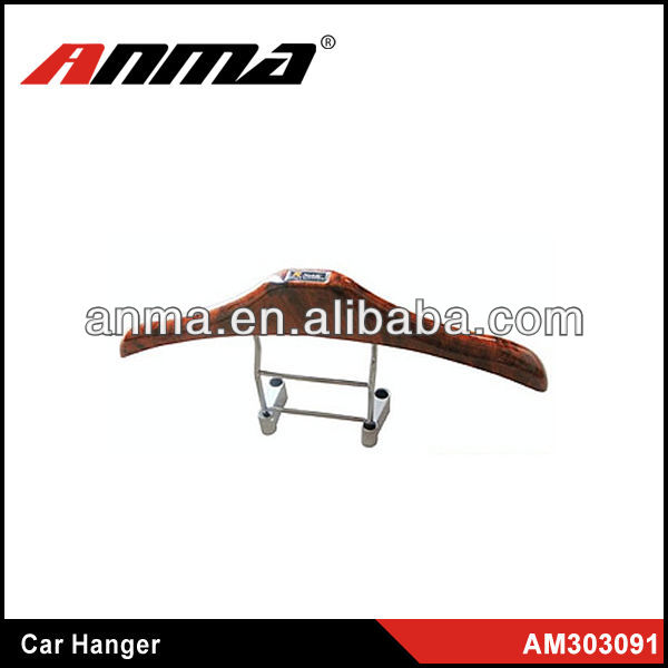 2013 Popular design car wooden coat hanger for cars