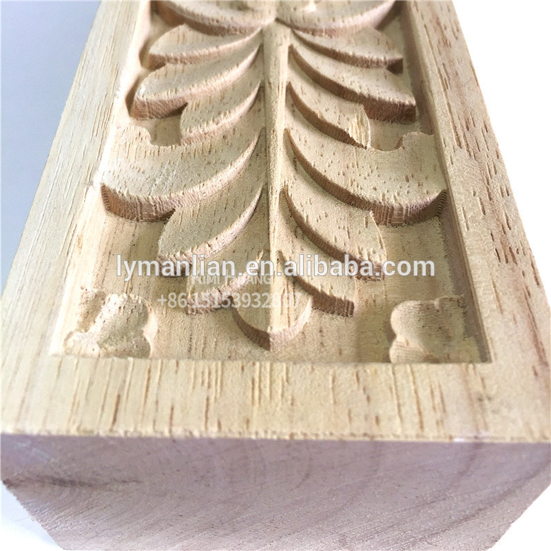 Cabinet carved CNC wood corbels manufacturer scroll onlays and rosettes