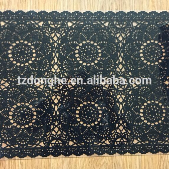 Tabletex eco-friendly waterproof vinyl antislip PVC Lace placemats