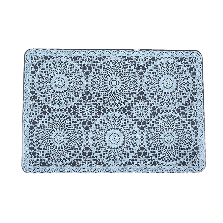 Tabletex anti-slip Eco-Friendly PVC vinyl lace placemats