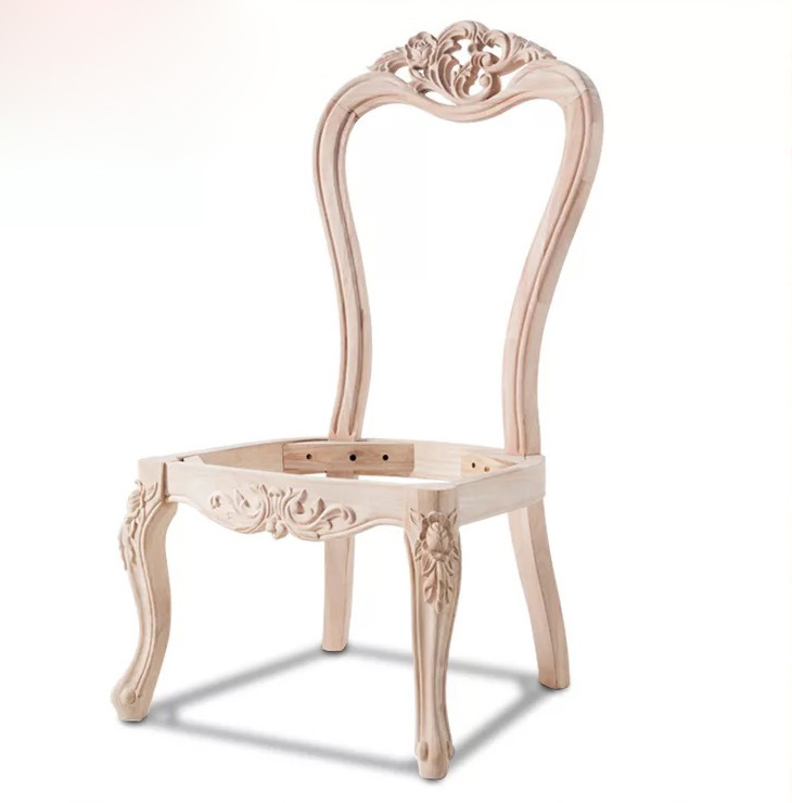 Wood Carved Dining Chair