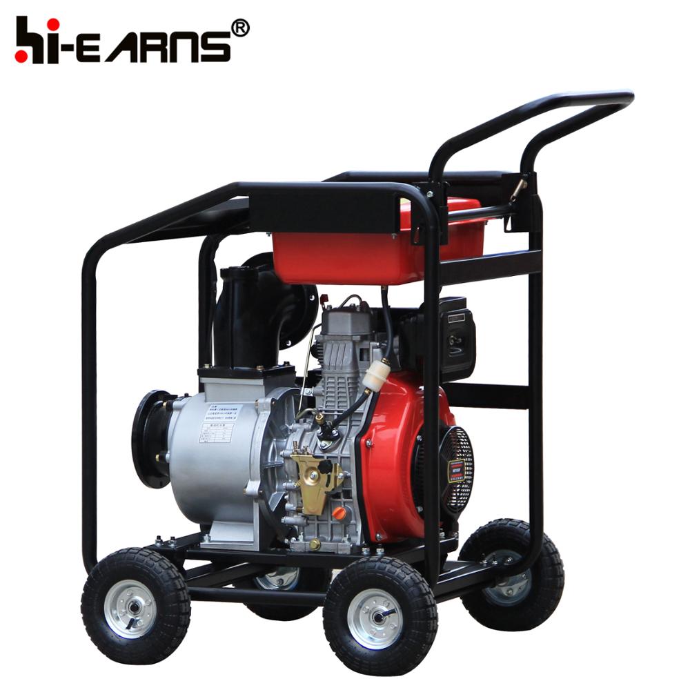 15HP 198FA 6 inch farm irrigation movable diesel water pump