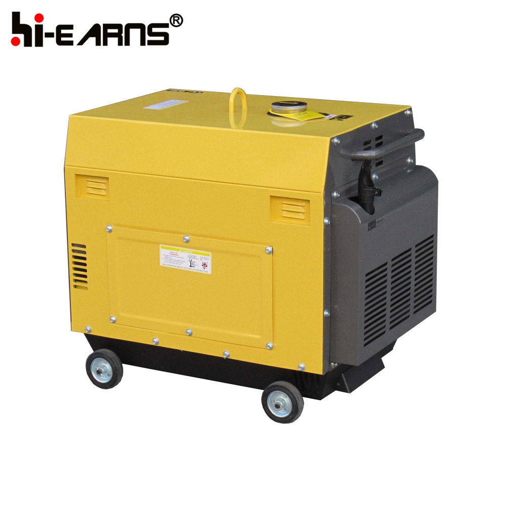 3KVA air cooled silent type diesel generator