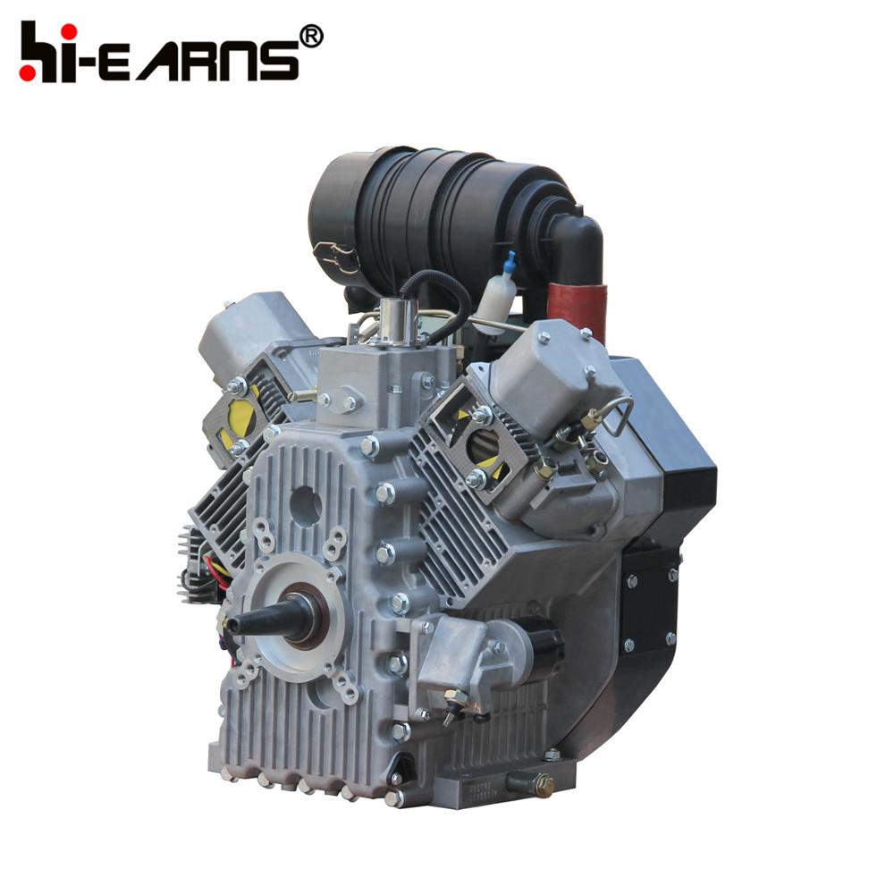 12KW 2 cylinder air cooled diesel engine used engine