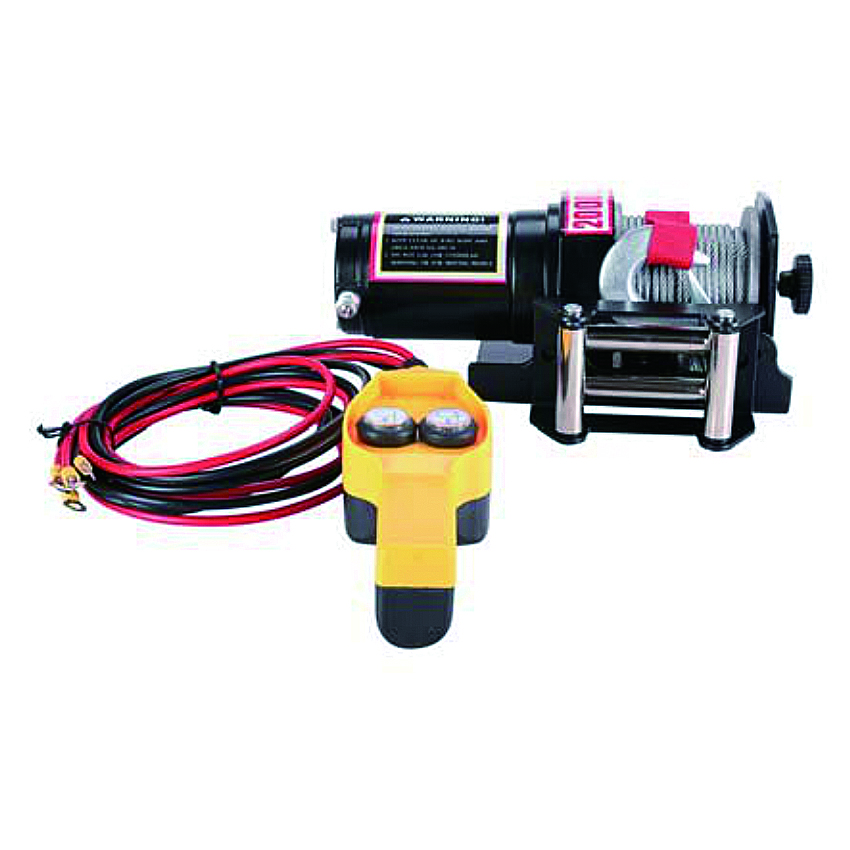 DC 12V 2000lbs Electric Car Winch