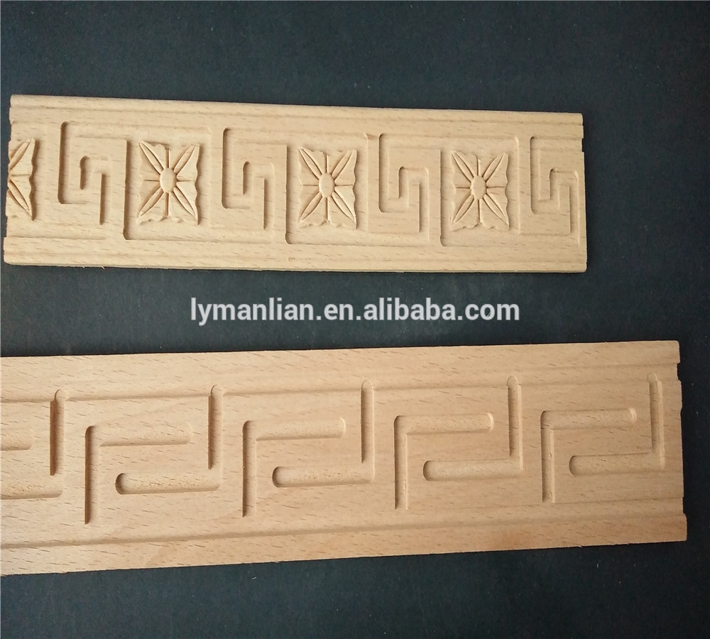 pressed mouldings in beech