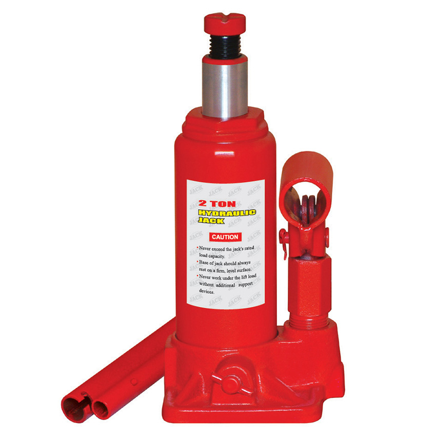Red portable Manual mini automatic 2 ton 12 volt electric hydraulic car jack AM10002