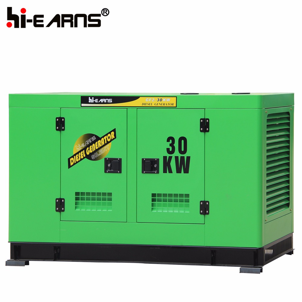 40KVA silent diesel water power generator