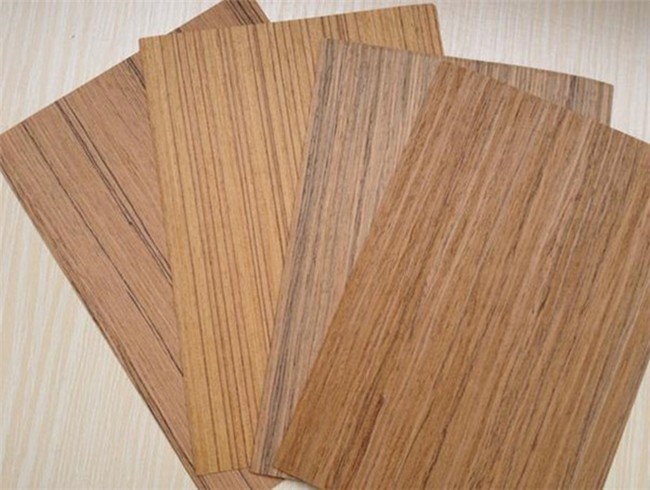 recon wood veneer /ayous fleeced veneer