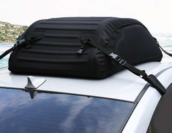 Durable travelling car suv roof top luggage storage bag XPE waterproof cargo carrier bag