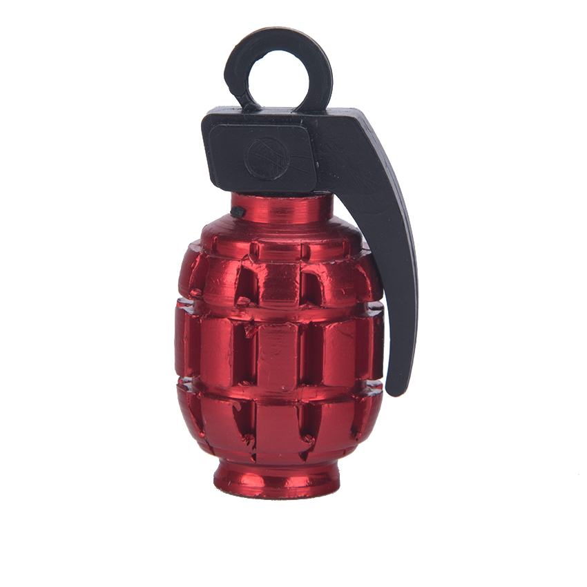 4 pieces cylinder valve cap/ Aluminum tire valve cap