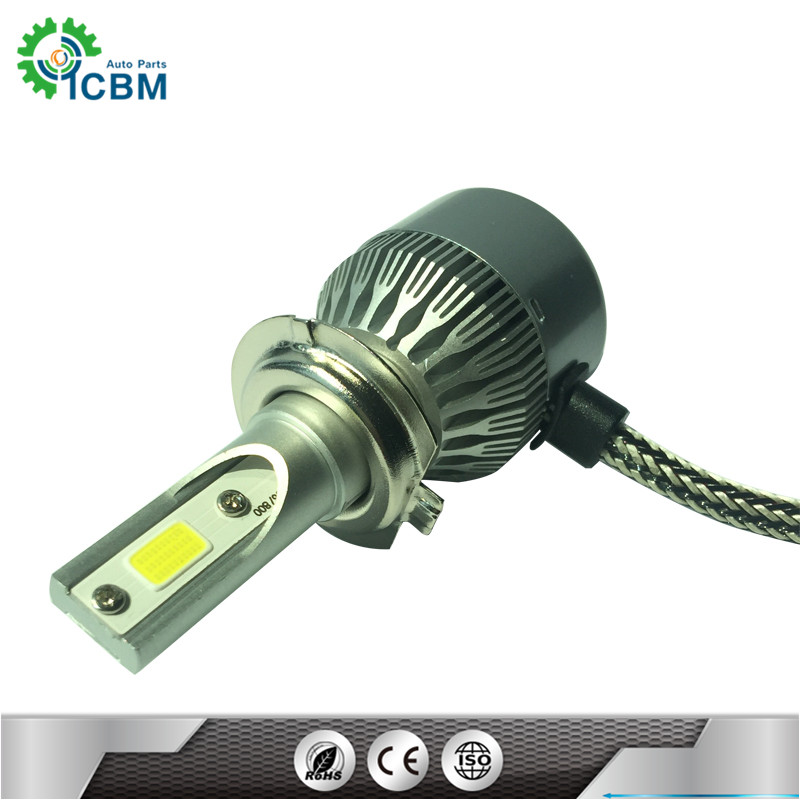 Wholesale 360 Lighting C6 Led Headlight Bulb,Super Bright 7200LM HB4 9006 H7 H4 8000LM Car Auto Led Headlight C6