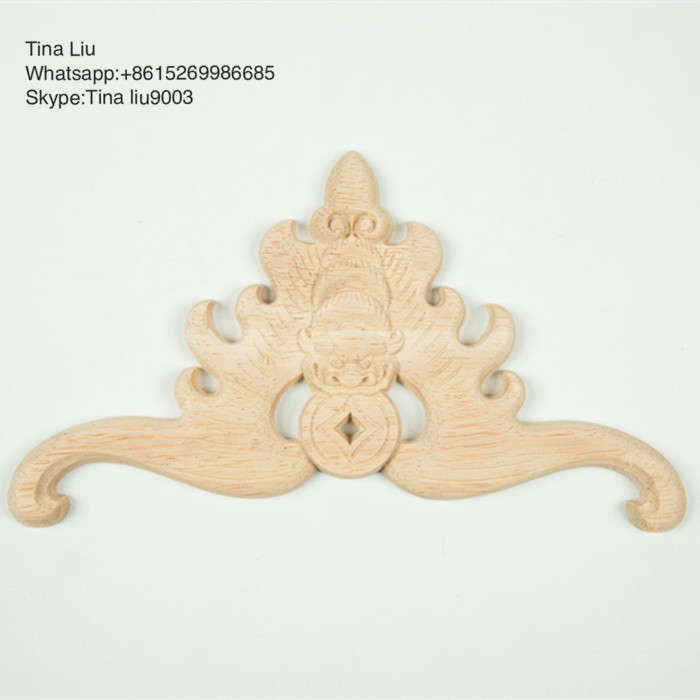 wood carving cnc wood onlays parts