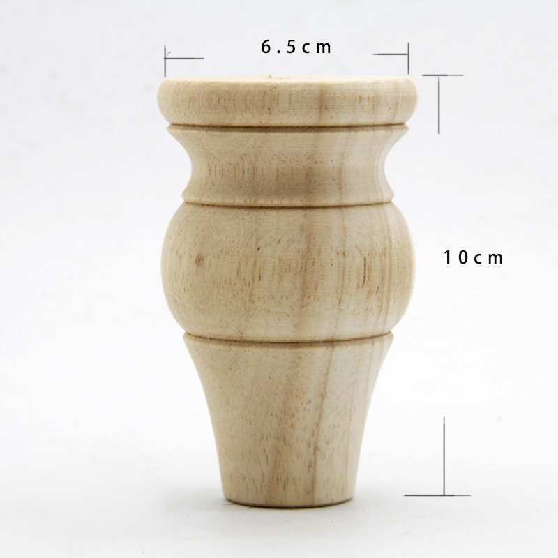Furniture parts wooden furniture feet bun feet