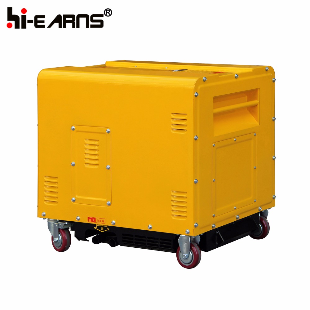 Best price 5KW 50HZ single phase diesel engine super silent 12v generator