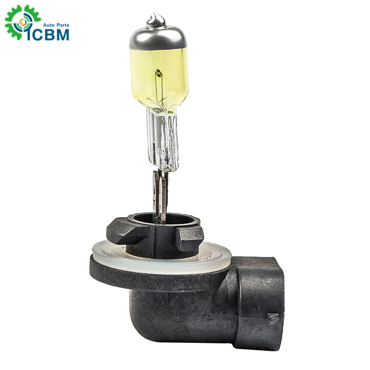 High quality car light 881 12v 27w yellow bulb auto lamp 881 E4 halogen bulb