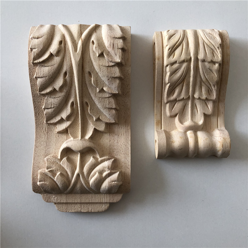 Decorative small wood corbel European kitchen furniture accessories