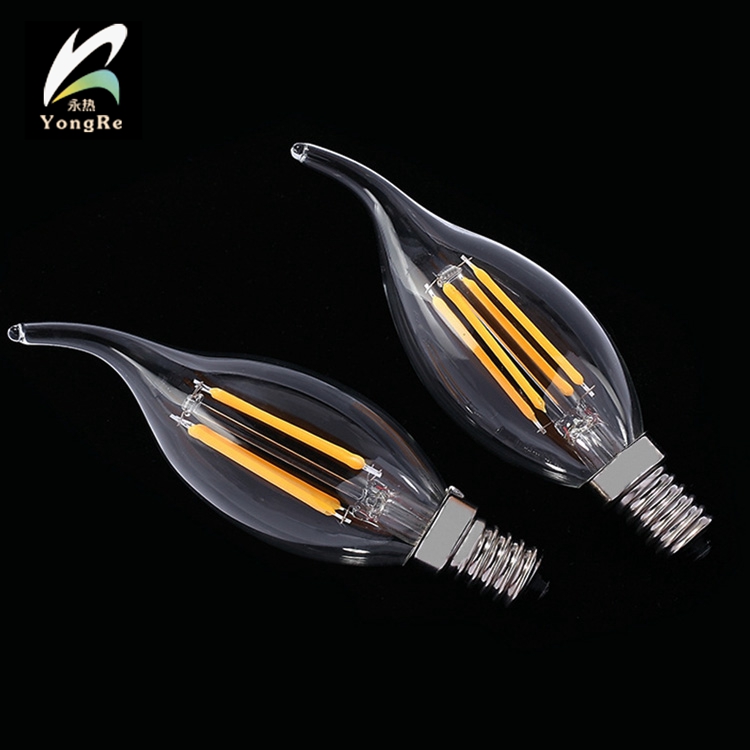 Wholesale Flilament Bulbs C35 Dimmable Filament Bulb Led Candle Light