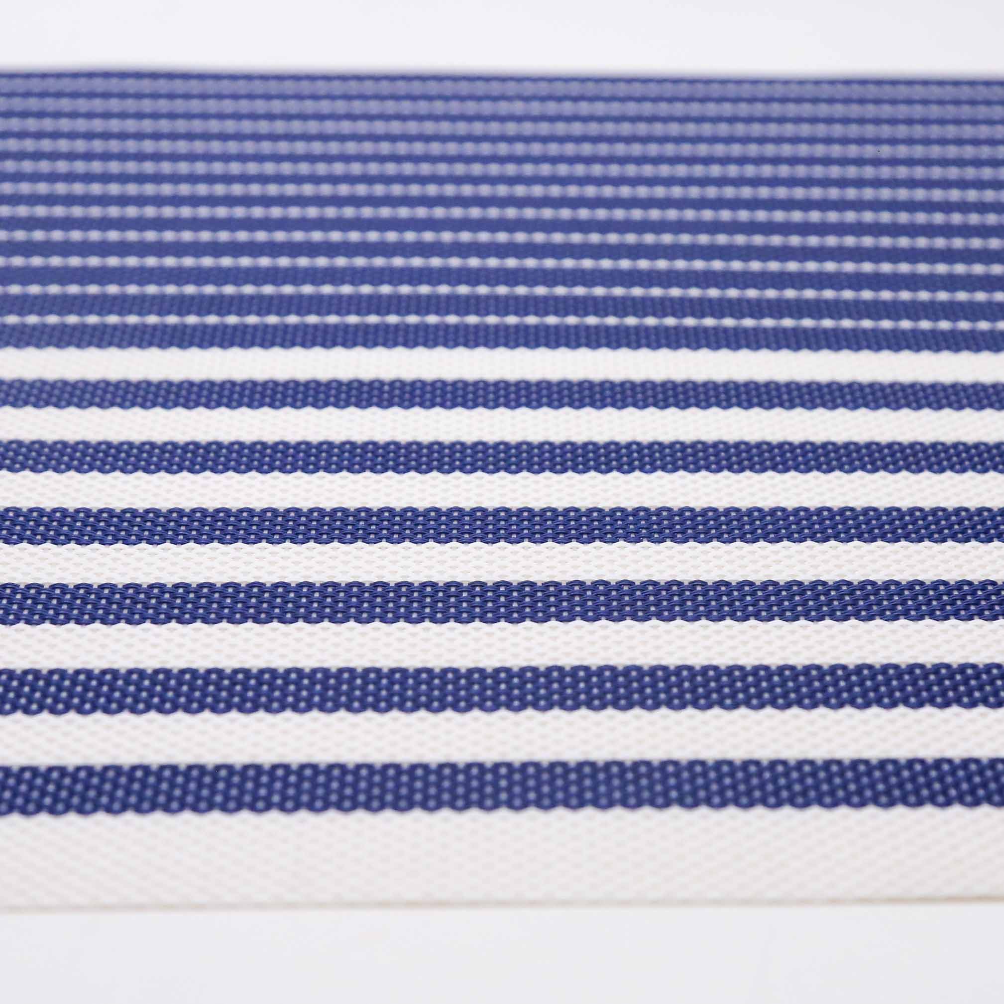 Wholesale Hot Sale Coffee Custom Striped Dining Table Mat PVC Plastic Material Woven Vinyl Placemats for Restaurants