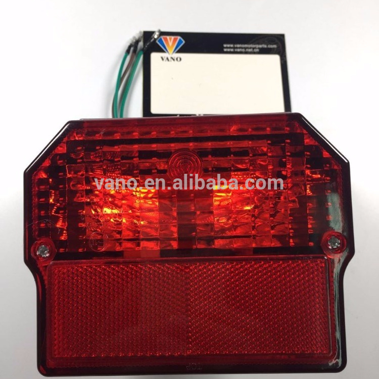 Energy saving motorcycle Simson halogen tail lamp