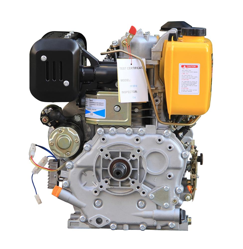 Air cooled 10hp diesel engine HR186