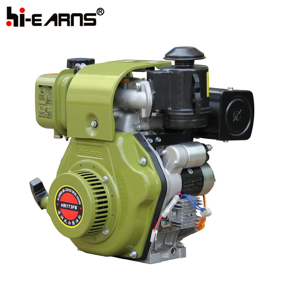 5hp Air-cooled single cylinder small engine diesel fuel