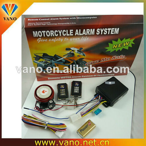 keyless remote start engine motorcycle alarm two way motorcycle alarm system