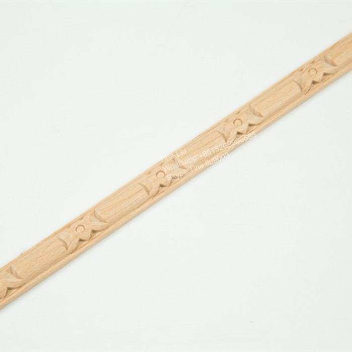 Solid Steam Beech Carved Wood Moulding