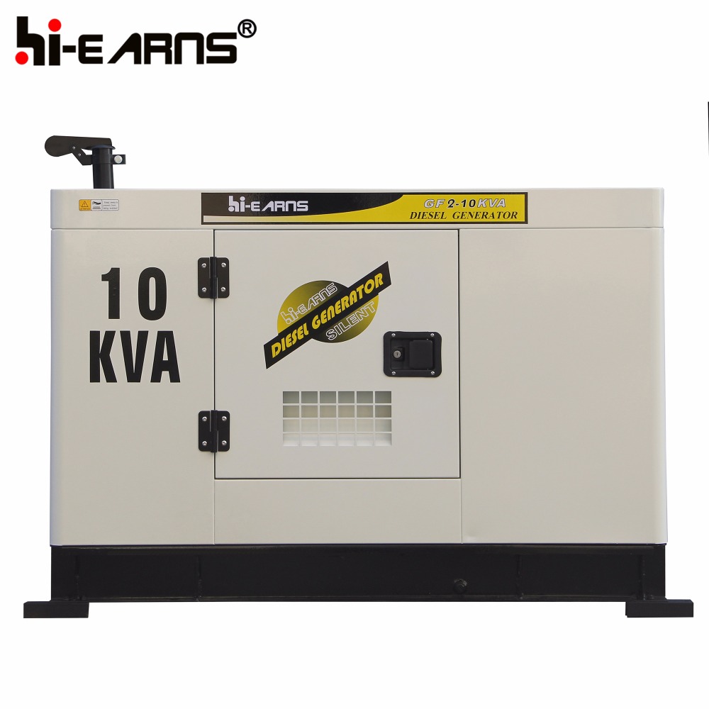 Water-cooled Chinese engine 10kva single phase generator