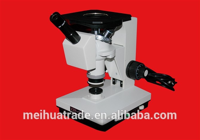 CE certified portable trinocular microscope biological inverted metallurgical microscope