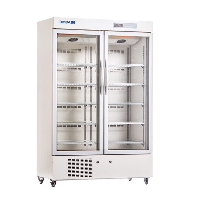 BIOBASE China Single Door 360L 2-8 degree Laboratory Refrigerator with best Price