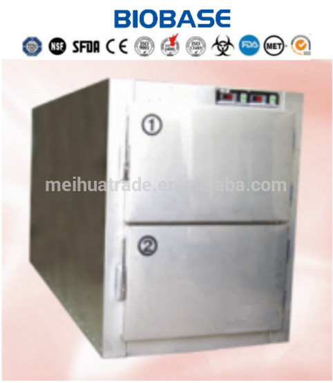 BIOBASE Newest 6 chambers DANFOSS high-performance compressor medical mortuary refrigerator