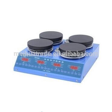 Multi-Position Magnetic Stirrer with Hot Plate for Laboratory Chemicals