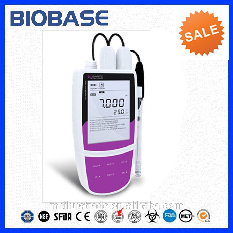 Manual temperature calibration PH320 Portable pH/ORP/Ion Meter/digital ph meter