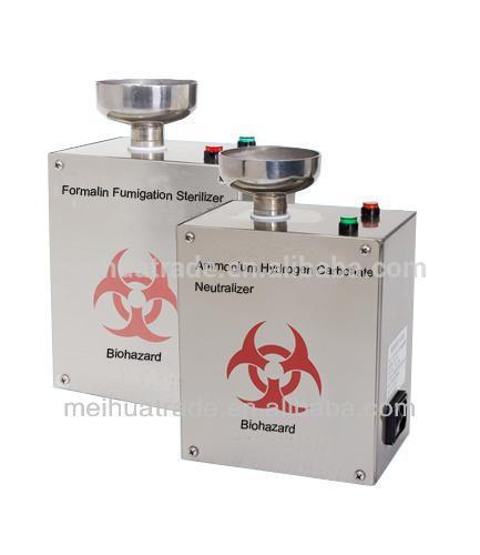 Formalin Fumigation Sterilizer, Device for Filtrer Replacement