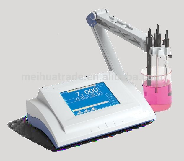 Benchtop pX/Ion concentration/ mV (ORP) /C Meter, 5'' Touch Screen, USB, RS-232, Complete Accessories (Skype: phoenix-biobase)